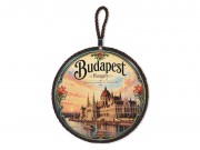 CQ08305 Edényalátét/falidísz Budapest 17cm
