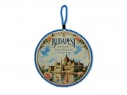 CQ08311 Edényalátét/falidísz Budapest 17cm