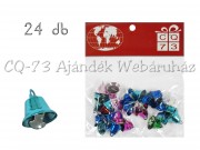 CQ3122 Csengő színes 24db/1,6cm