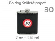 CQ7341 Flaska Boldog 30. Születésnapot 7oz