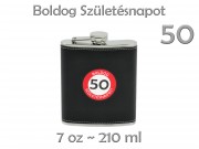 CQ7343 Flaska Boldog 50. Születésnapot 7oz