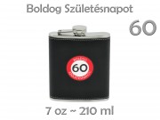 CQ7344 Flaska Boldog 60. Születésnapot 7oz