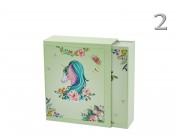 CQ7405 Fényképalbum unicornis tokban 40db 10x15cm-es képhez 4f