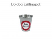 CQ7421 Fém pohár Boldog Szülinapot 70ml