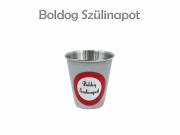 CQ7421 Fém pohár Boldog Szülinapot 70ml