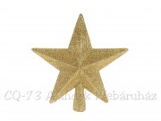 Csúcsdísz csillag arany 19cm CAA691380