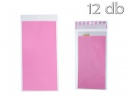 Cukorka tasak rózsaszín tégla 12db 19x37cm 30419
