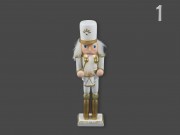 Diótörő katona figura fehér 18cm GR9021570 4f