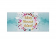 Díszboríték Boldog Névnapot Kívánok 19x9cm 662699
