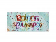 Díszboríték Boldog Szülinapot 19x9cm 654380