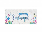 Díszboríték Boldog Szülinapot 19x9cm 662514