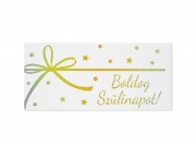 Díszboríték Boldog Szülinapot 19x9cm 662583