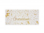 Díszboríték Gratulálunk 19x9cm 663191