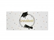 Díszboríték Gratulálunk ballagási 19x9cm 663214