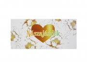 Díszboríték Nászajándék 19x9cm 662668
