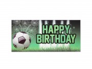 Díszboríték focis Happy Birthday 19x9cm 662620