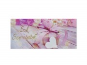 Díszboríték sok szeretettel 19x9cm 663146