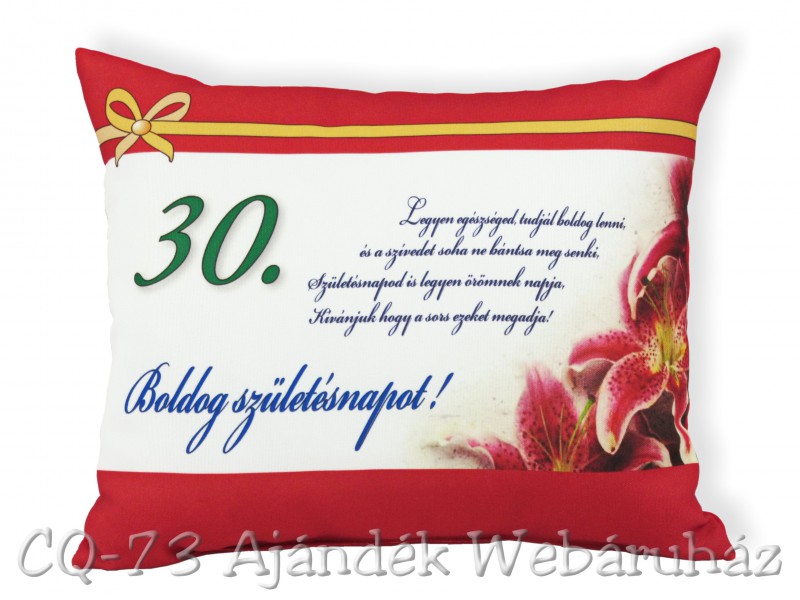 Születésnap 30 Köszöntő Születésnapi újság