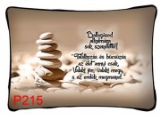 Díszpárna P215 Találkozás és búcsúzás Ballagás 37x27cm