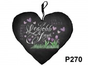 Díszpárna szív P270 Legjobb Anya