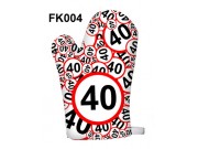 Edényfogó kesztyű FK004 40-es karikás