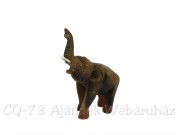 Elefánt felálló ormányú 19cm