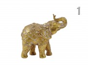 Elefánt figura arany 10cm 5422 2f