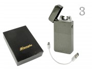 Elektomos öngyújtó USB kábellel díszdobozban 3,5x7cm JL607