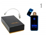 Elektromos öngyújtó USB kábellel díszdobozban 3,1x1x7,5cm AW815 8f