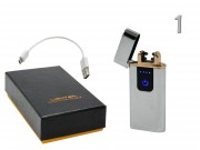 Elektromos öngyújtó USB kábellel díszdobozban 3,5x1,1x7,6cm TH750
