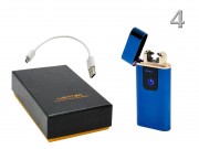 Elektromos öngyújtó USB kábellel díszdobozban 3,5x1,1x7,6cm TH750