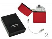 Elektromos öngyújtó USB kábellel díszdobozban 4x6cm JL219