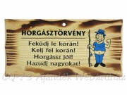 Fatábla Horgásztörvény