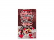 Fatábla Senki sem tökéletes... 16x26cm