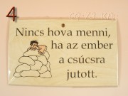 Fatábla okoskodó 18x11cm