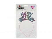 Fejdísz Happy Birthday 21cm 626189