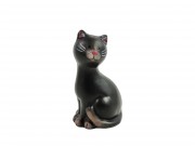 Fekete macska figura 10,5cm 142966