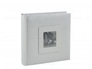 Fényképalbum ablakos fehér márványos 200db 15x10cm-es képhez KD46200 AMORE