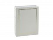 Fényképalbum bőrhatású 200db 15x10cm-es képhez DPH46200 Classic White
