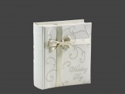 Fényképalbum bőrhatású Wedding Day 100db 10x15cm-es képhez BBM46100 W-10