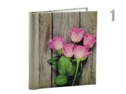 Fényképalbum öntapadós rózsás 20lap/21x28cm DRS20 Flower-3 3f