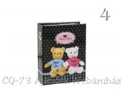 Fotóalbum pöttyös macis 100db/10x15cm MM46100 BEARS 4f