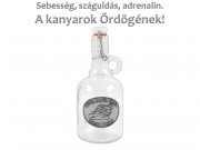 Füles csatosüveg A kanyarok Ördögének 0,5l