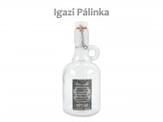 Füles csatosüveg Igazi pálinka Kristálytiszta, gyógyerejű... 0,5l