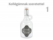 Füles csatosüveg Kollégámnak/Kolléganőmnek szeretettel 0,5l