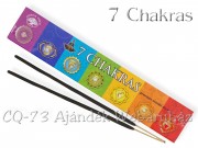 Füstölő pálcika 7 Chakras 15g Green Tree