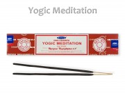 Füstölő pálcika Nag Champa Yogic Meditation 15g Satya