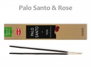 Füstölő pálcika Organic Blend Palo Santo Rose 15g HEM