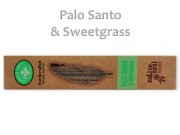 Füstölő pálcika Palo Santo and Sweetgrass 8db Green Tree
