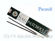 Füstölő pálcika Patchouli 15g Golden Nag